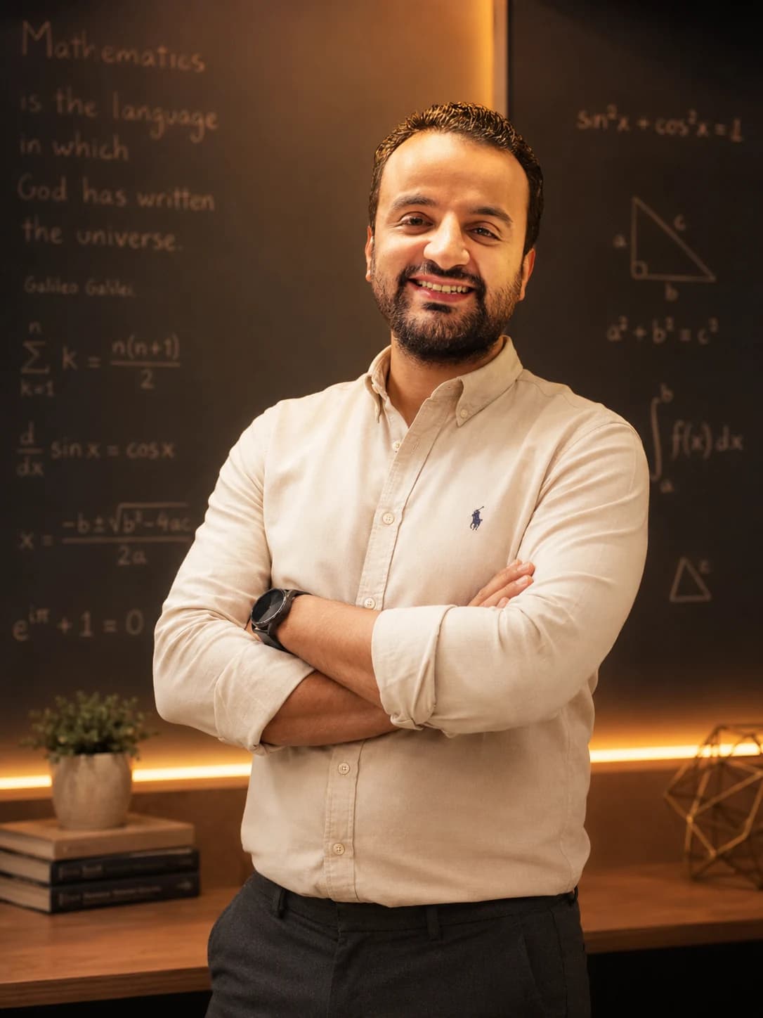 مستر أحمد هديب مدرس الرياضيات
